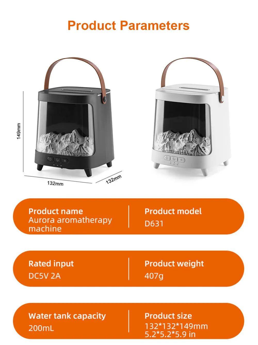 RAUGEE FLAME HUMIDIFIER