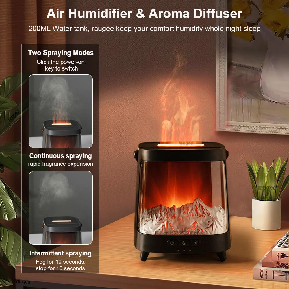 RAUGEE FLAME HUMIDIFIER